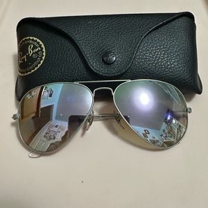 Women’s Rayban sunglasses lilac